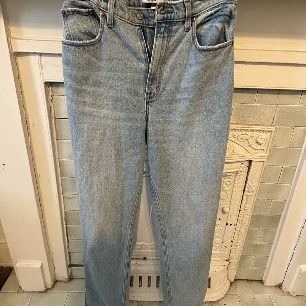 Abercrombie & Fitch high rise jeans